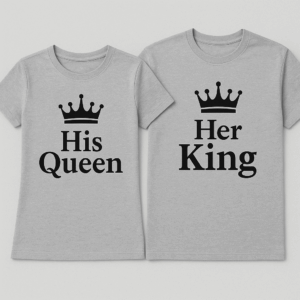 King couple tshirt