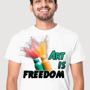 Printed Brown Tshirt